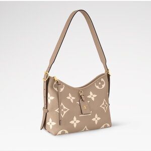 Louis Vuitton Taupe Monogram Shoulder Bag